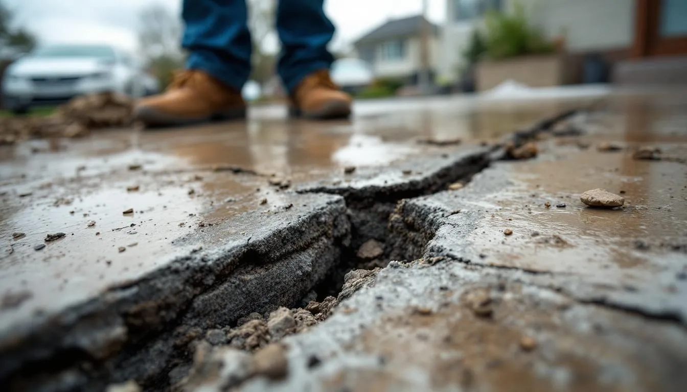 Slab Foundation Cracks in Leon Valley
